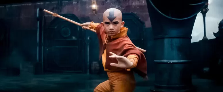 The live-action adaptation of "Avatar: The Last Airbender" premiered on Netflix. Which network aired the original animated show?